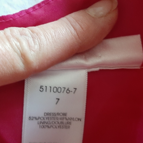 Super beautiful taffeta fushia girly dress - Picture 9 of 9